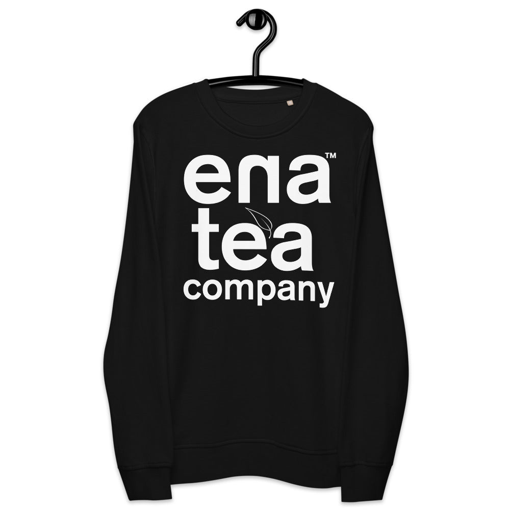 Ena Tea Company Unisex Organic Sweatshirt - Black