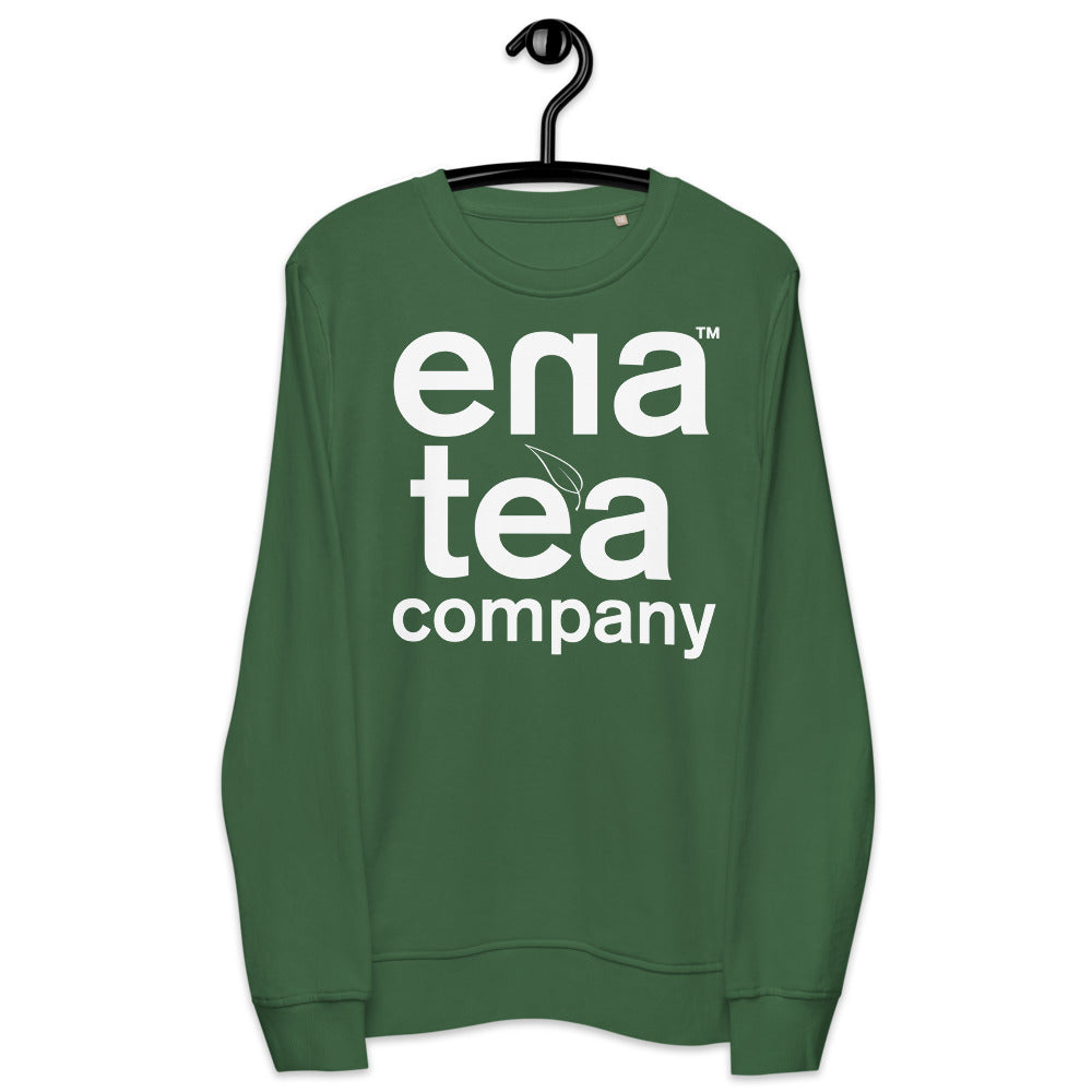 Ena Tea Company Unisex Organic Sweatshirt - Green