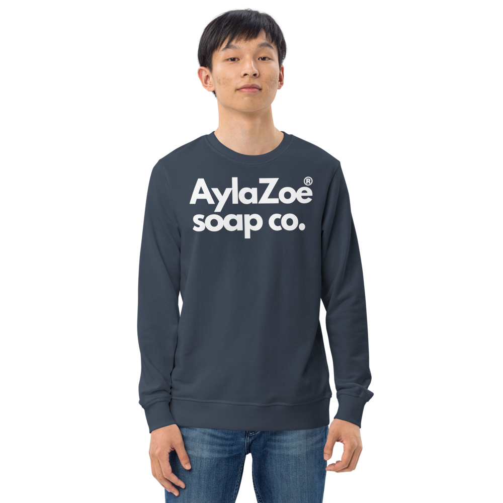 AylaZoe Unisex Organic Sweatshirt - French Navy