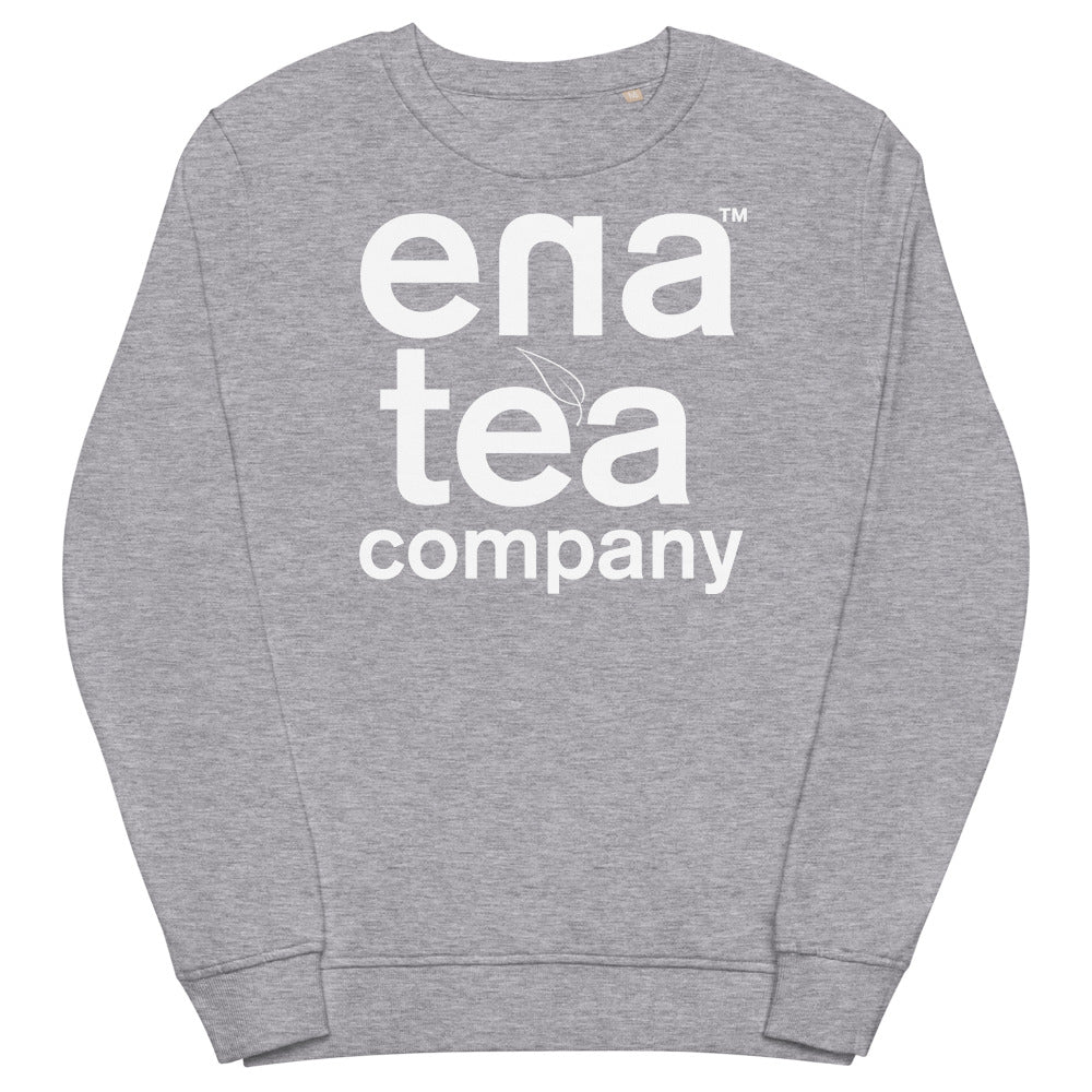 Ena Tea Company Unisex Organic Sweatshirt - Grey Melange