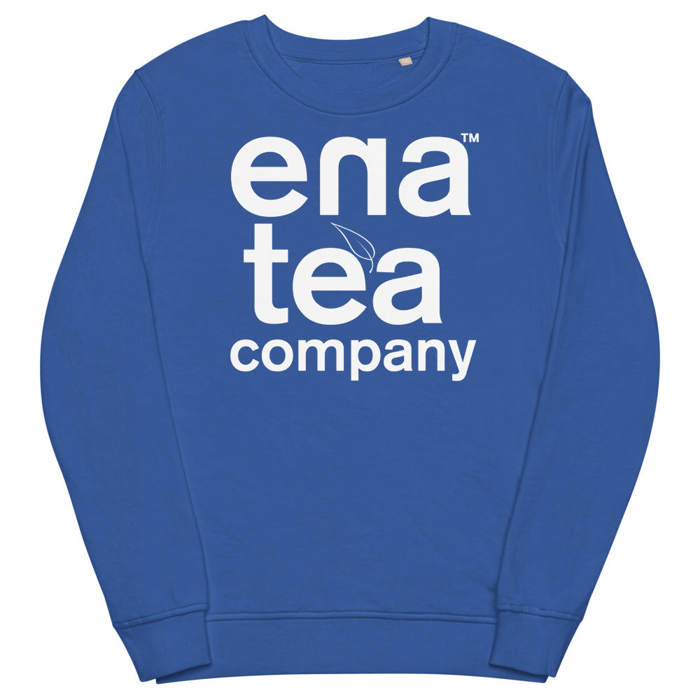 Ena Tea Company Unisex Organic Sweatshirt - Royal Blue