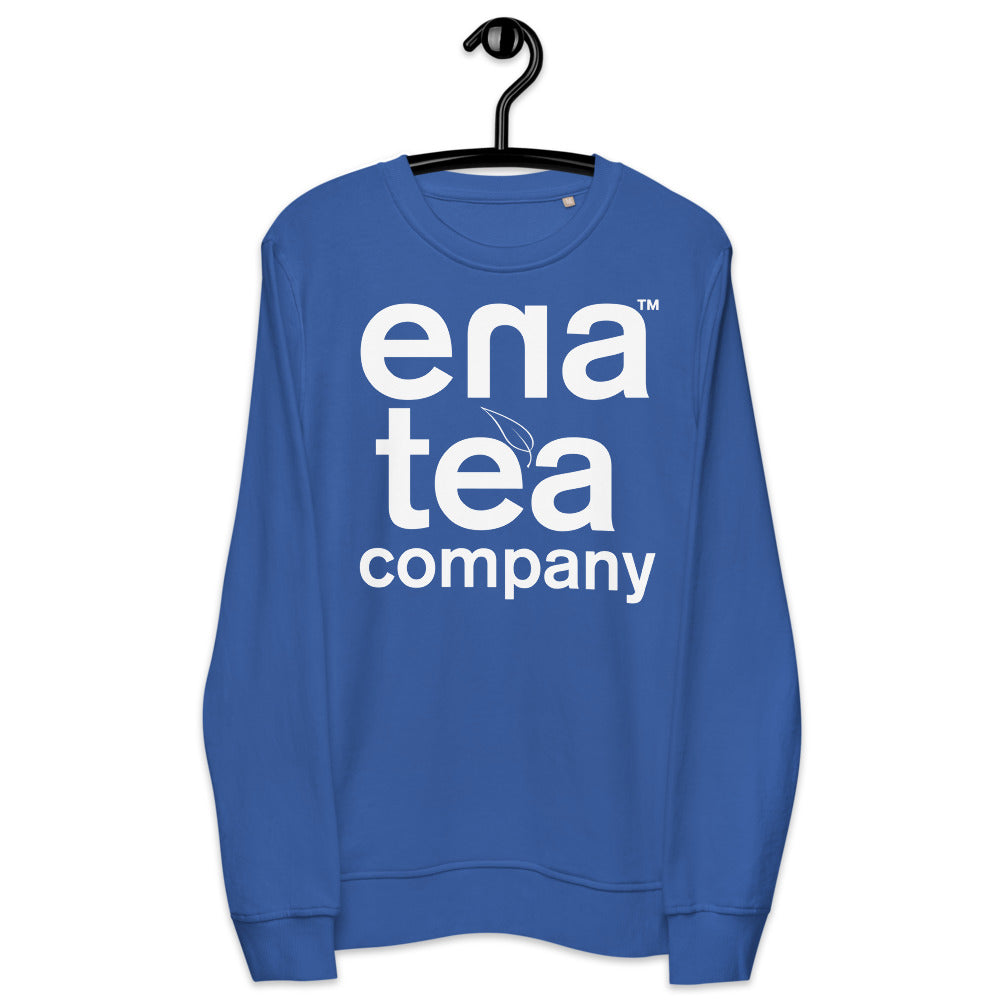 Ena Tea Company Unisex Organic Sweatshirt - Royal Blue