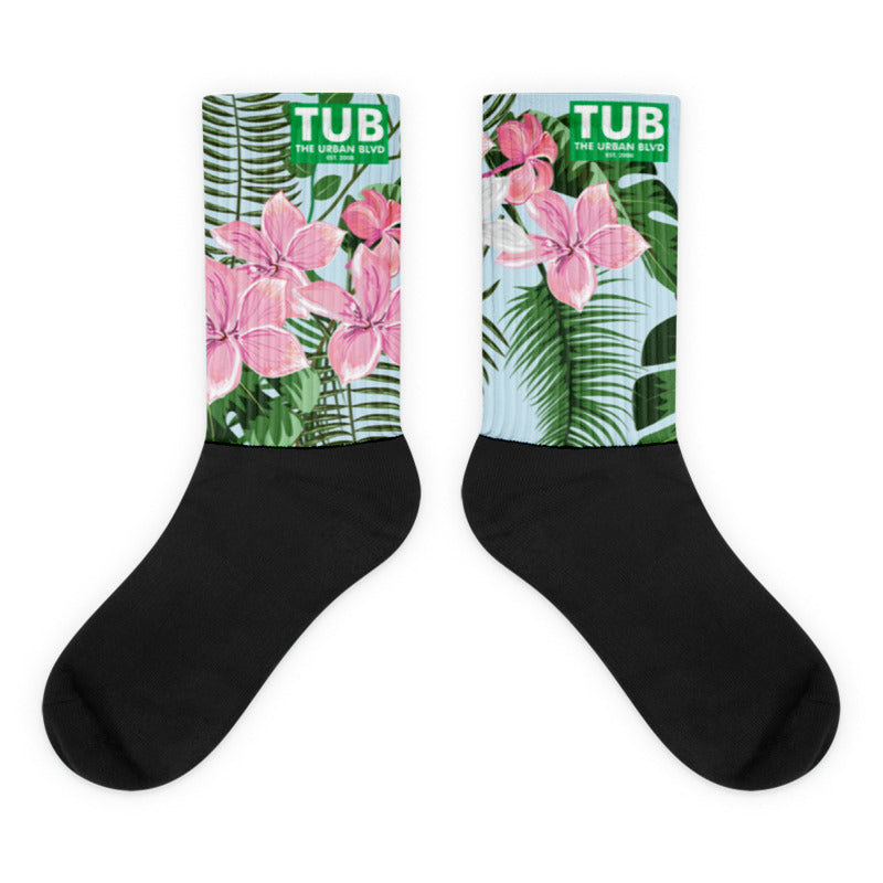 TUB - Floral Pattern (socks)