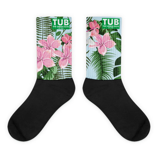 TUB - Floral Pattern (socks)