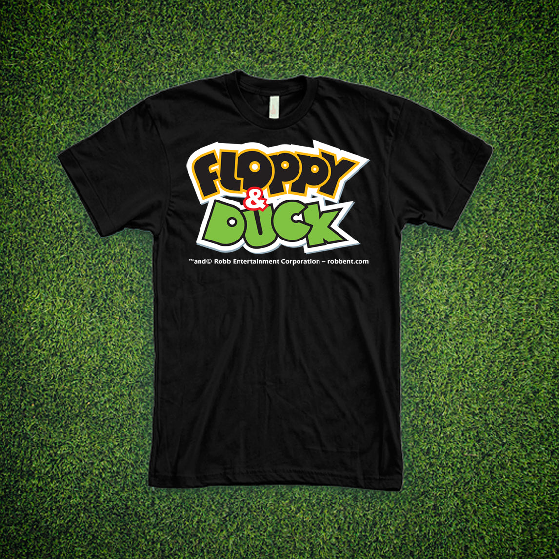 Floppy & Duck logo t-shirt (black)