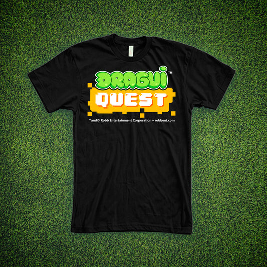 Dragui Quest logo t-shirt (black)