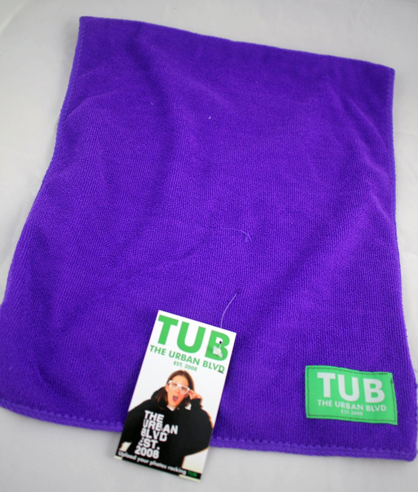 TUB Microfiber Cleaning Towel (purple)