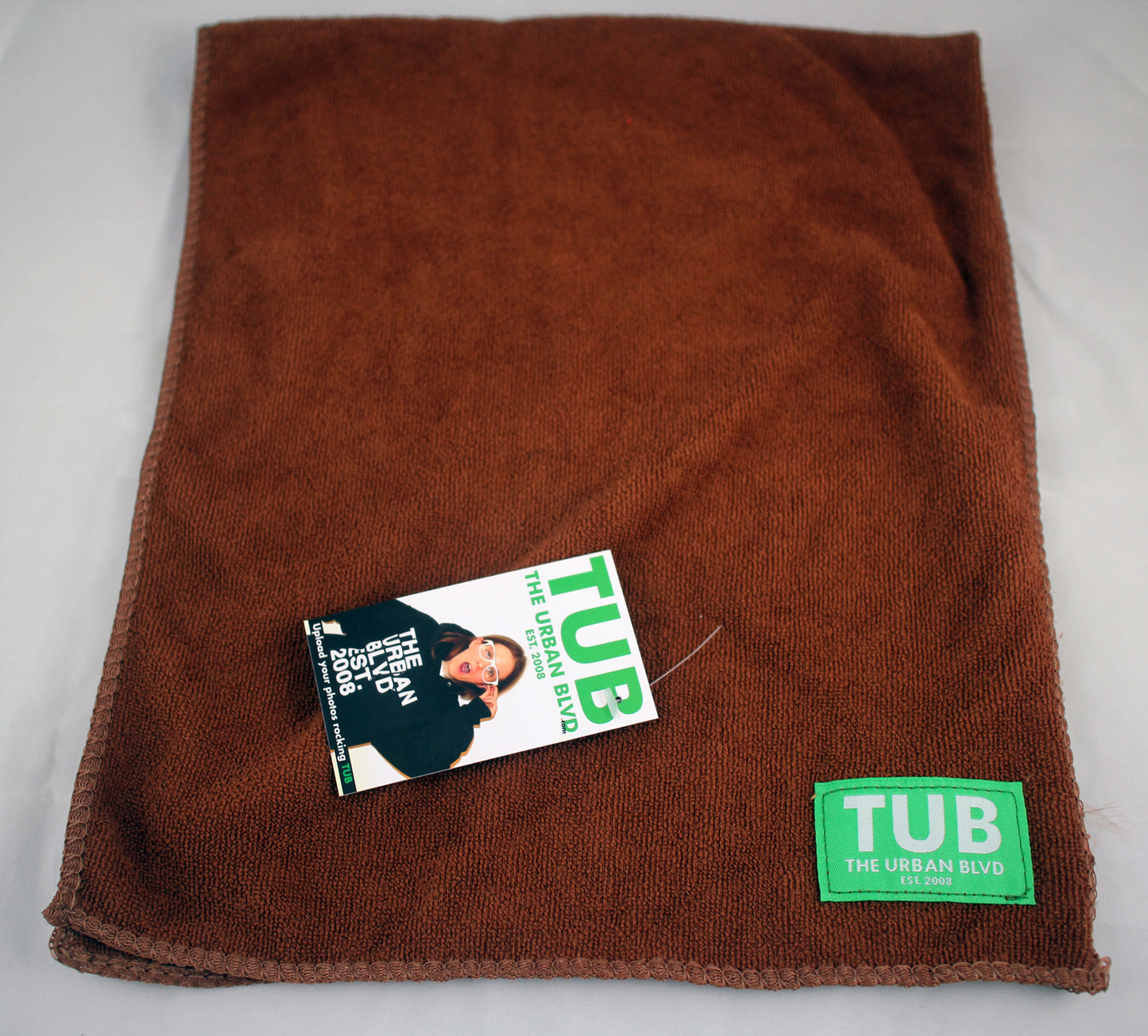 TUB Microfiber Cleaning Towel (brown)