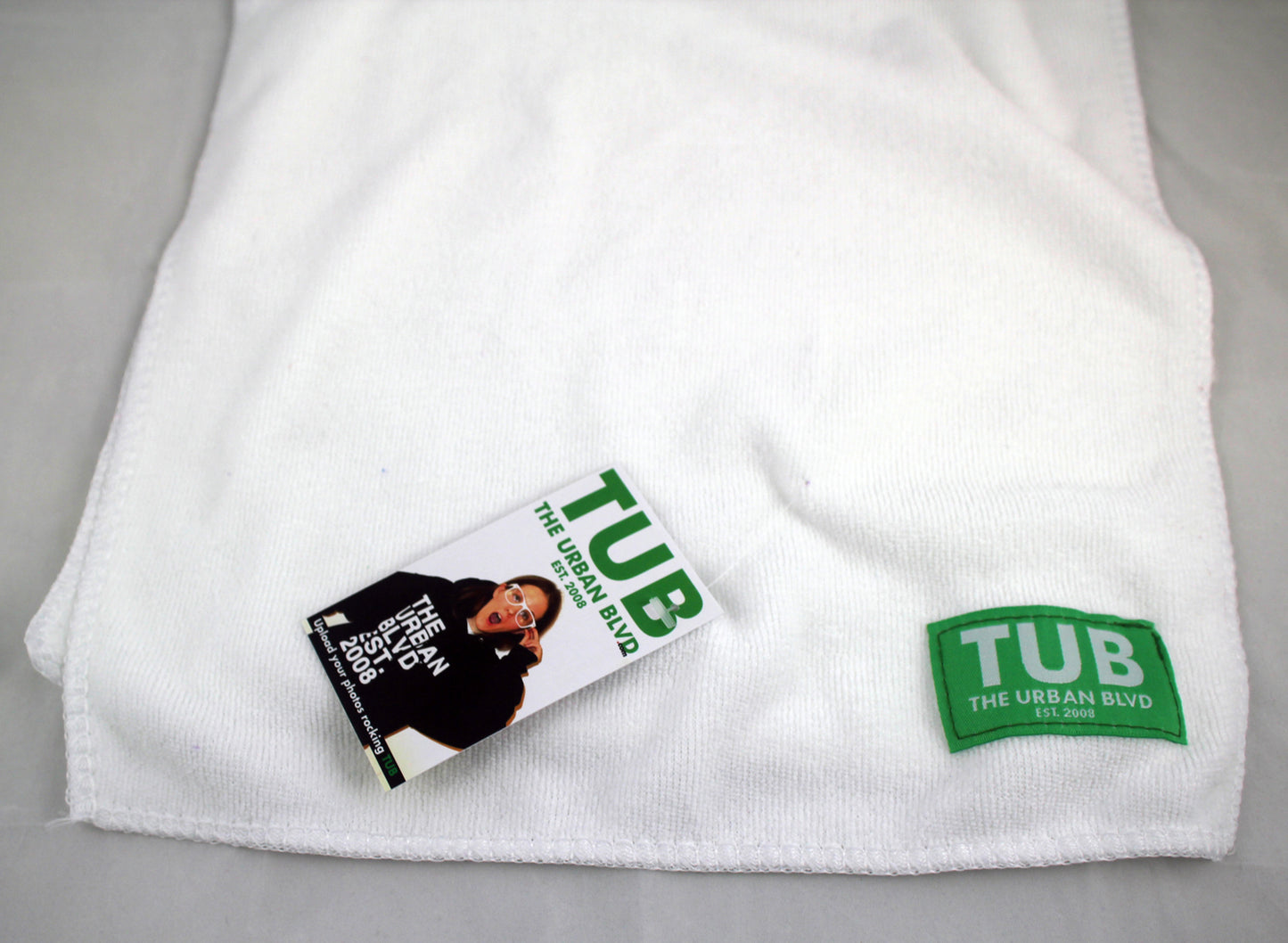 TUB Microfiber Cleaning Towel (white)