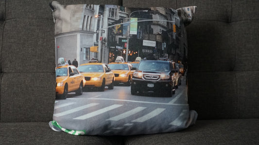 New York Yellow Cabs (Pillow)