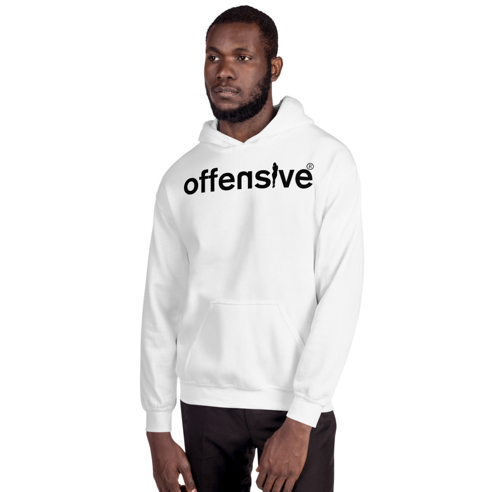 Offensive Hooded Sweater (White)