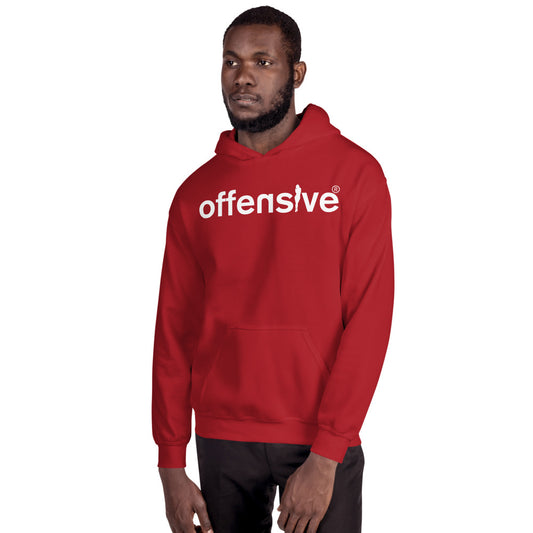 Offensive Hooded Sweater (Red)