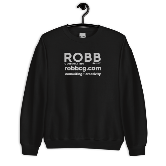 Robb Consulting Group Unisex Crew Neck Sweatshirt (Black)