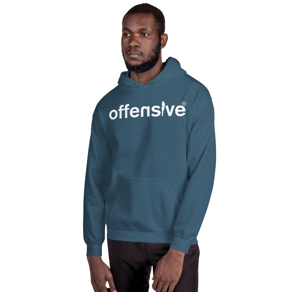 Offensive Hooded Sweater (Indigo Blue)