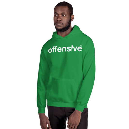 Offensive Hooded Sweater (Irish Green)
