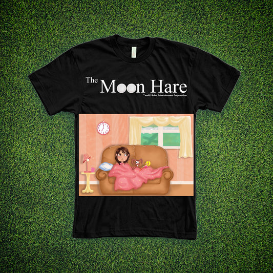 The Moon Hare Alternate Cover T-Shirt (black)