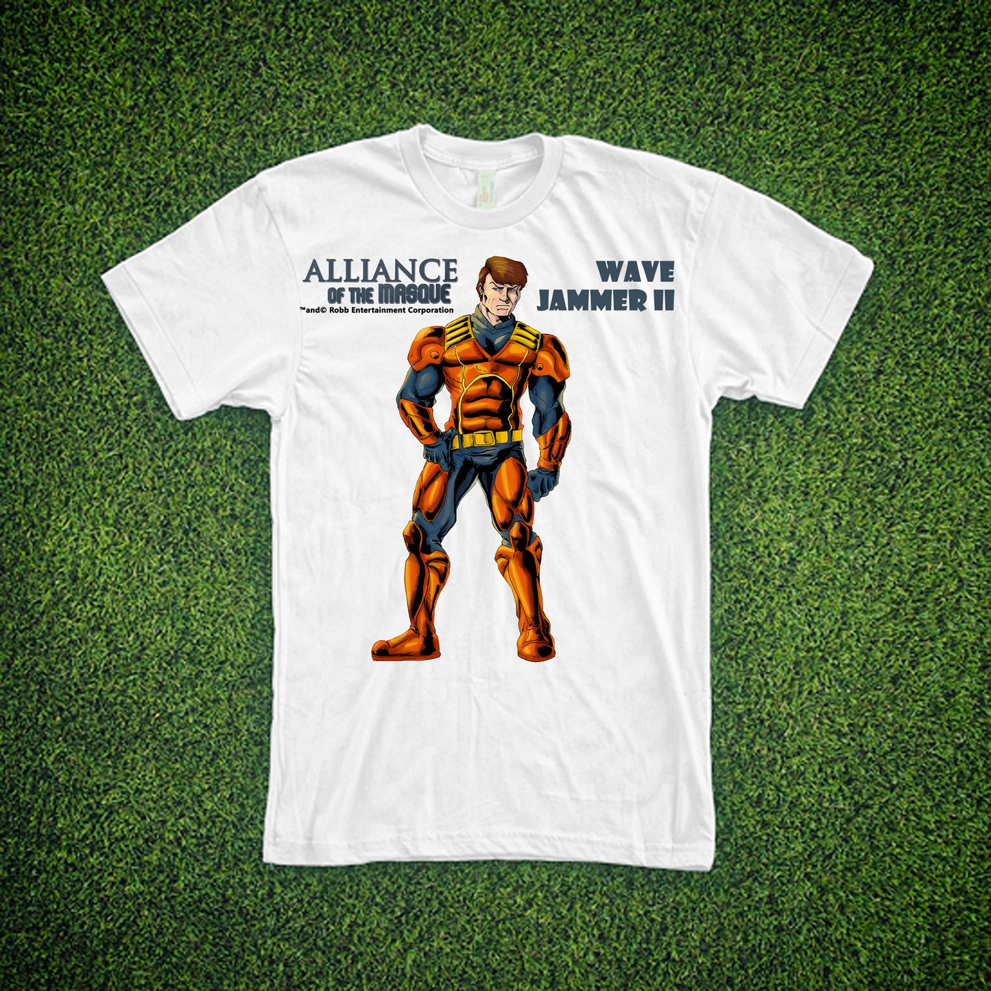 Alliance of the Masque - Wave Jammer II T-Shirt (white)