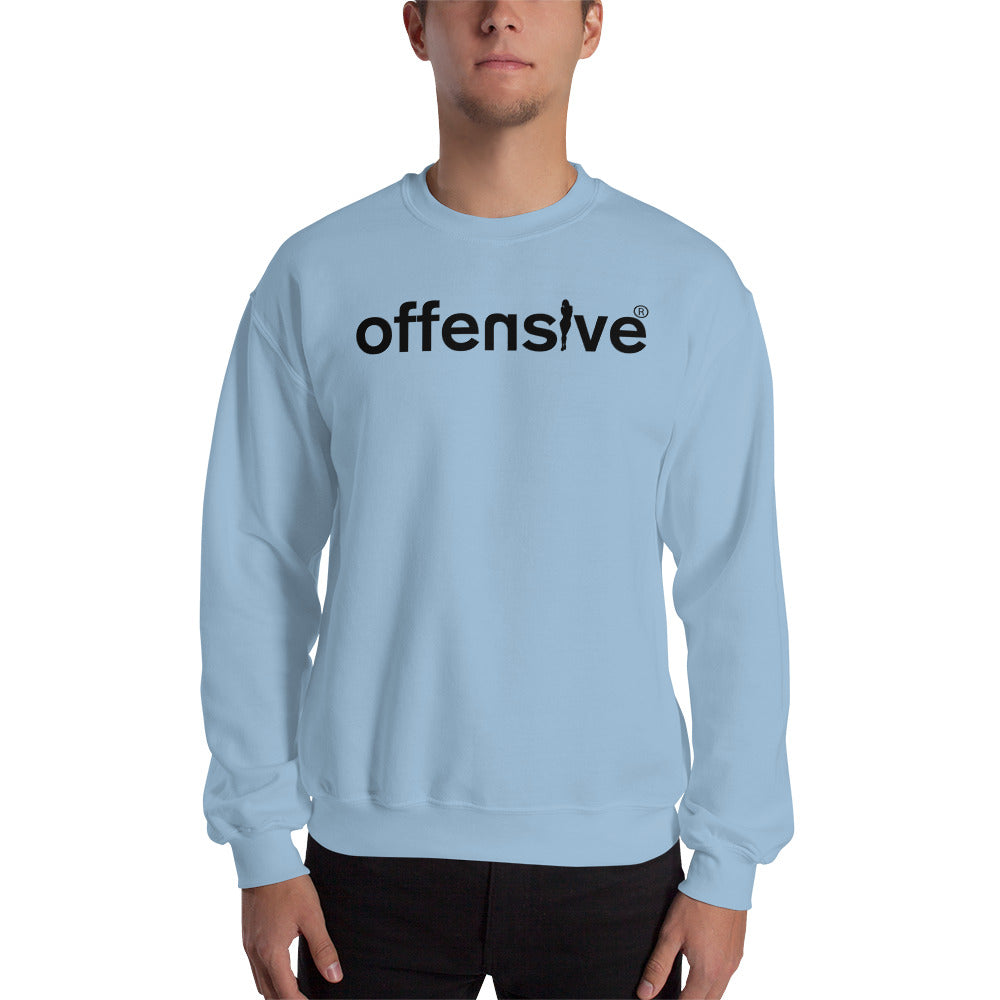 Offensive Logo Sweater (Light Blue)