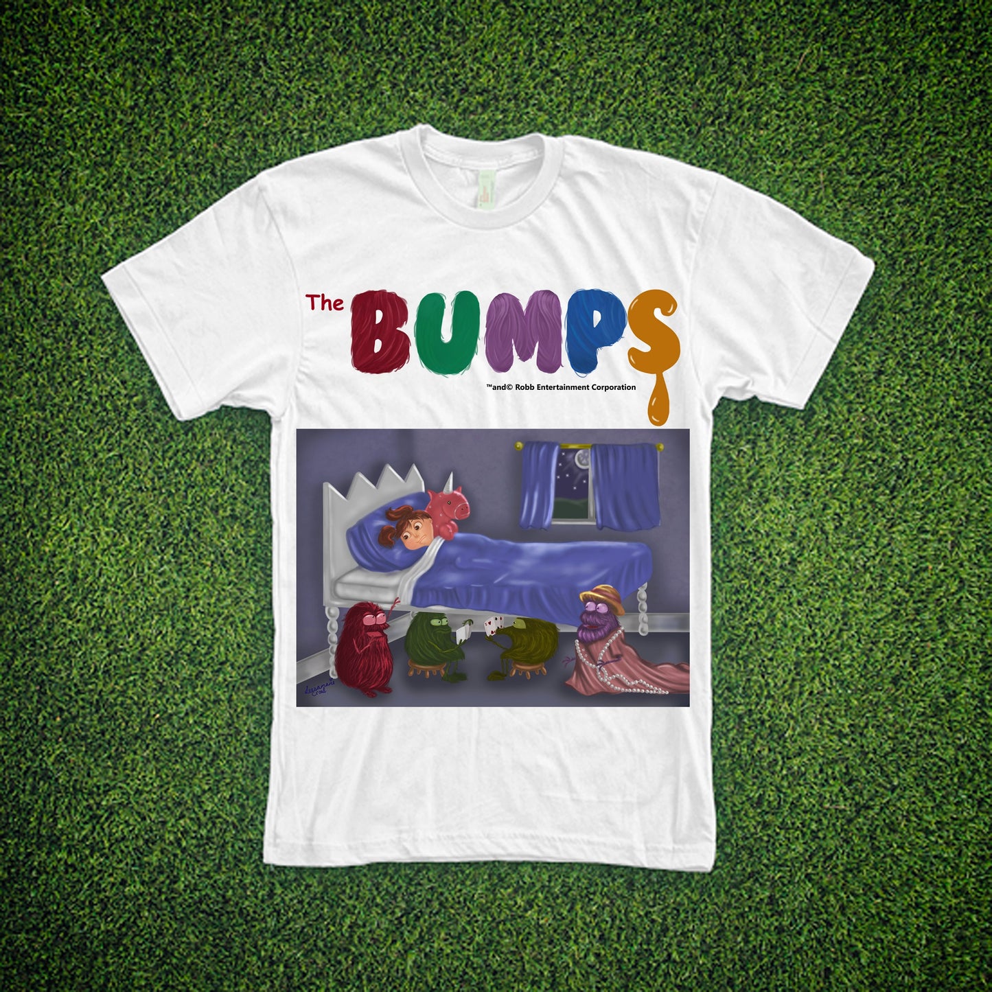 The Bumps Alternate Cover T-Shirt (white)