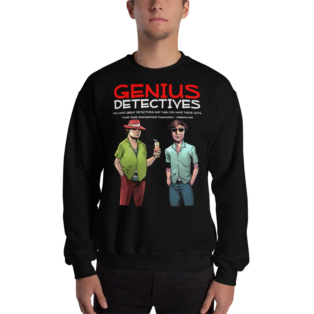 Genius Detectives Unisex Sweatshirt (black)