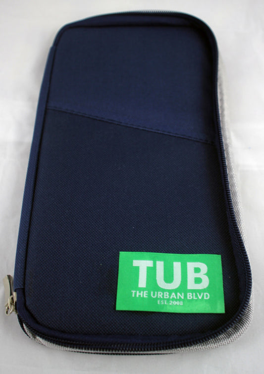 TUB Passport Organizer (Navy Blue)