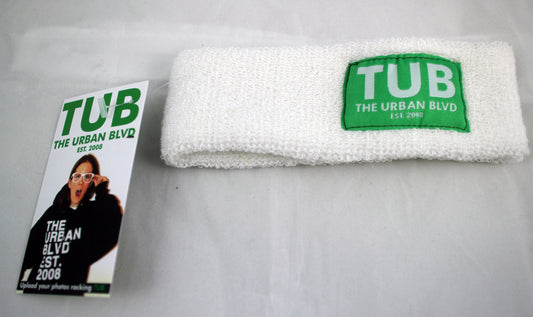 TUB Sports Sweatband (white)