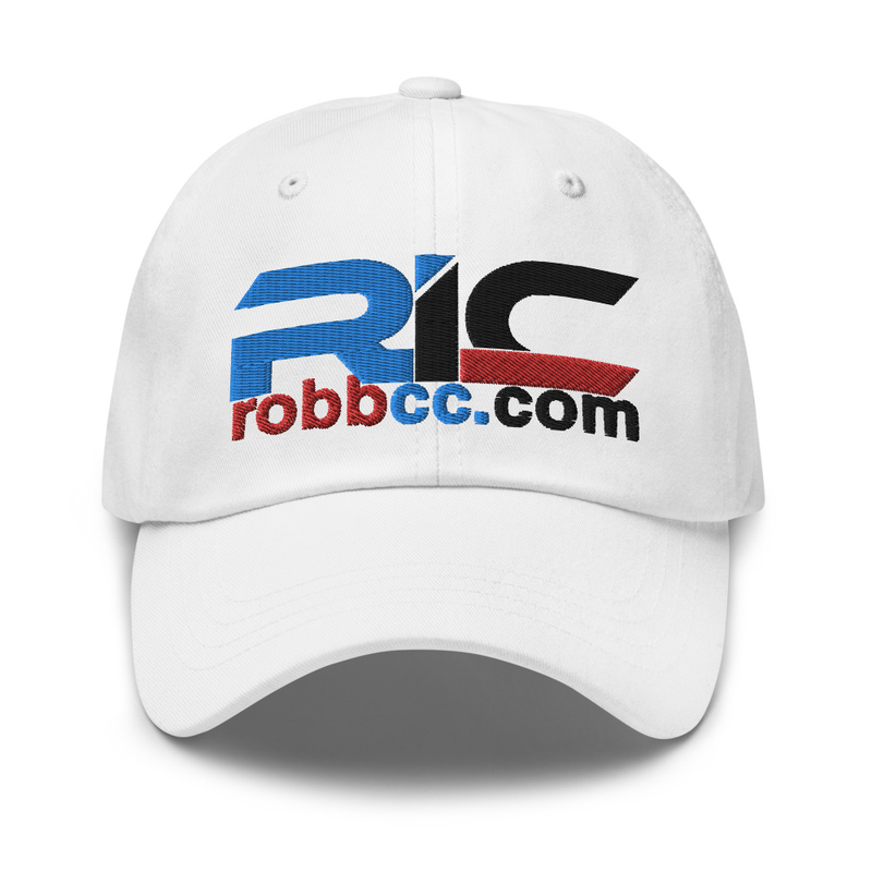 Robb Industrial Corporation Logo Classic Dad Cap (white)